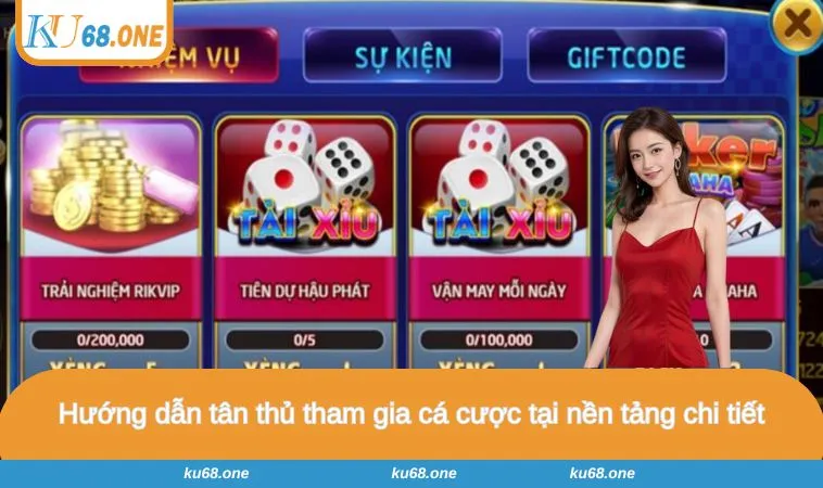 Hướng dẫn tân thủ tham gia cá cược tại nền tảng chi tiết